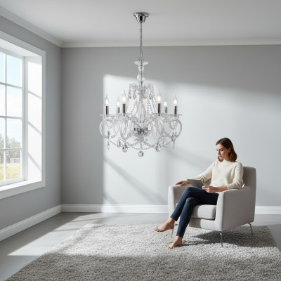 żyrandol Klasyczne lampy sufitowe w stylu antycznym żyrandol Lampa Lampa