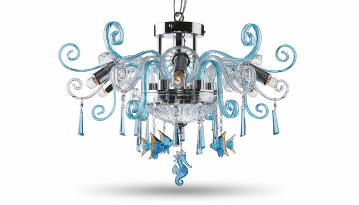 Sufitowa lampa wisząca Lampa sufitowa Spot żyrandol Bohemia Cristal