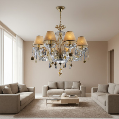 kryształ żyrandol Lampa sufitowa lampa wisząca lekka Bohemia