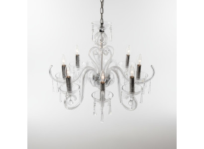 Bohemia Nowoczesna lampa sufitowa Lampa Żyrandol Lampka kryształowa Żyrandol Złoty