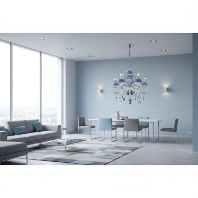 Żyrandol Bohemia lampa sufitowa lampa sufitowa lampa designerska luksusowa.