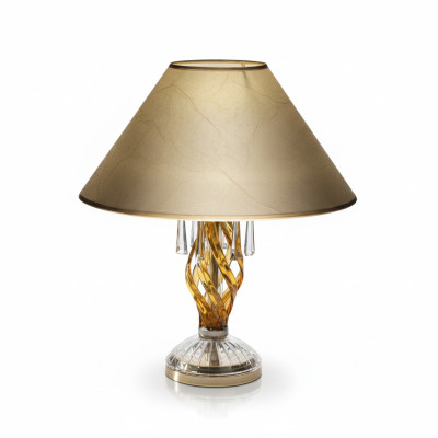 Lampa kryształowa lampa biurowa Tabela Elite Bohemia stopka Stolik nocny Nowość