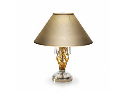 Lampa kryształowa lampa biurowa Tabela Elite Bohemia stopka Stolik nocny Nowość