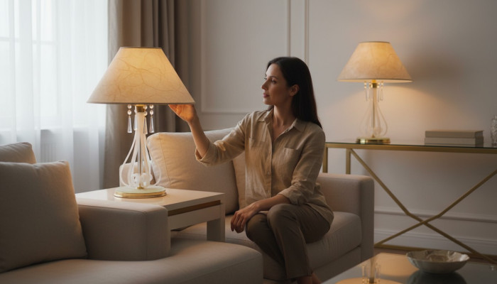 Klasyczne lampy stołowe lampy podłogowe kryształowe -Lampy nowy towar