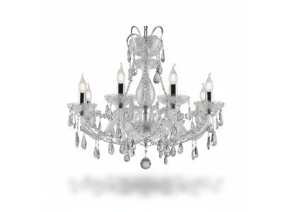 kryształ żyrandol Lampa sufitowa lampa wisząca lekka bohemia żarówka