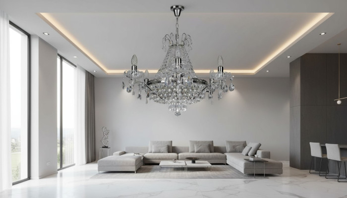 Żyrandol Bohemia Lampa sufitowa Oświetlenie sufitowe Lampa designu Luksusowe światła Nowe