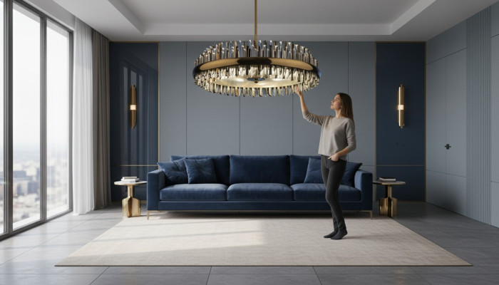 Design Bohemia żyrandol lampy sufitowe luksusowe lampy kryształowe