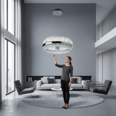 Żyrandol Bohemia Lampa sufitowa Design Luksusowa lampa krystaliczna Lampy Żyrandole