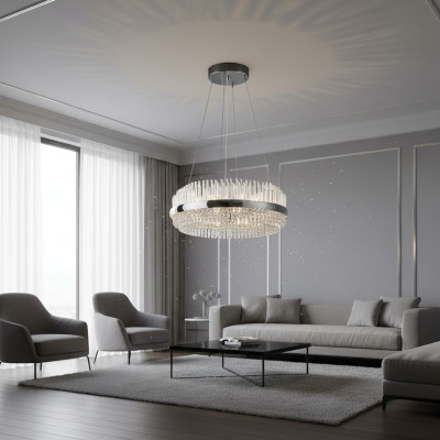 Żyrandol Bohemia Lampa sufitowa Design Luksusowa lampa krystaliczna Lampy Żyrandole