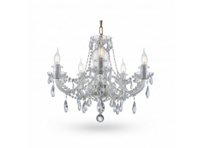-Kryształowy żyrandol Luster Wisząca lampa Oświetlenie Oprawa Lampa Żyrandol Bohemia