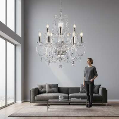 Lampa wisząca Lampy żyrandol Lampa Lampy sufitowe Bohemia żyrandol kryształ