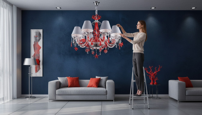 żyrandol Lampa kryształowe lampy wiszące Lampa Bohemia Lampa sufitowa