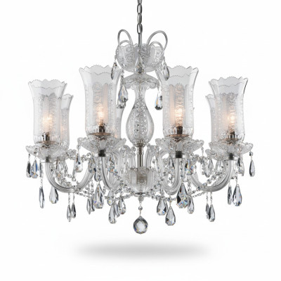 Bohemia kryształ żyrandol Lampa sufitowa Lampa Lampy pokrywa