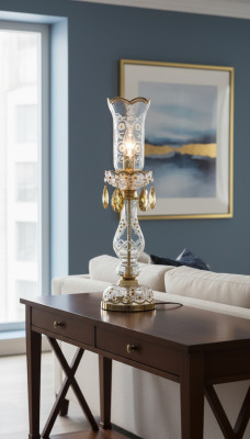 Lampa stołowa Antyk w stylu Tabela Lampa Lampa Lampy kryształowe żyrandol