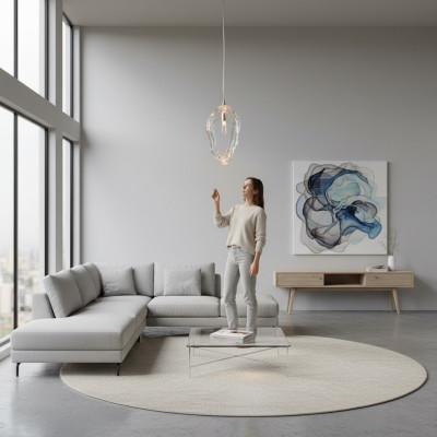 żyrandol Lampy muszli Lampa sufitowa lampa wisząca projekt Lampa