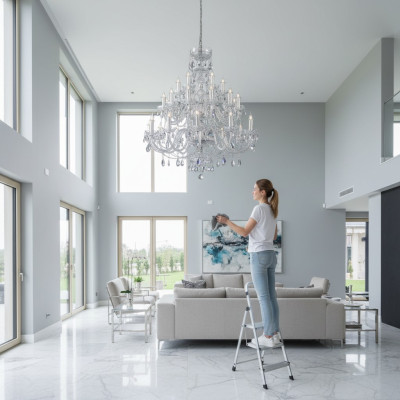 kryształ żyrandol Lampy wiszące Bohemia Lampa Lampa sufitowa żyrandol