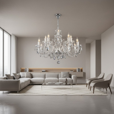 żyrandol kryształ Lampa Lampa Bohemia Lampa sufitowa lampa wisząca