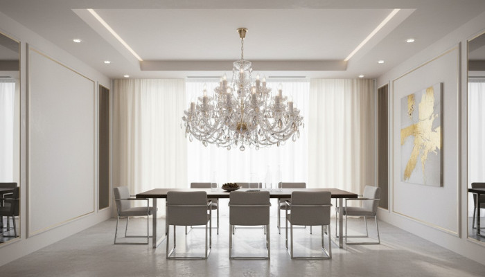 Bohemia Kryształ Lampa Lampy Sufitowe Żyrandole Sufitowe Żyrandole Wiszące Lampa