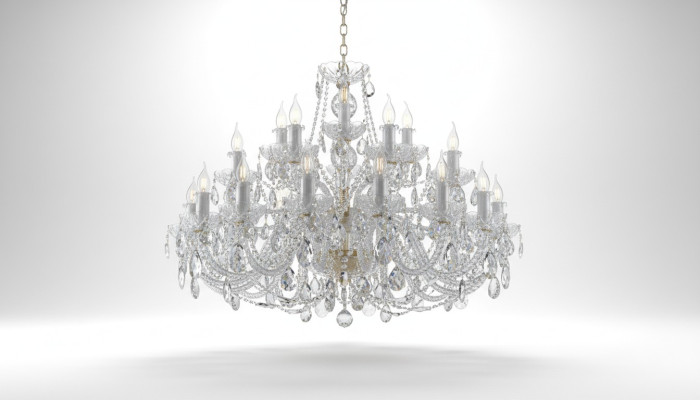 Bohemia Kryształ Lampa Lampy Sufitowe Żyrandole Sufitowe Żyrandole Wiszące Lampa