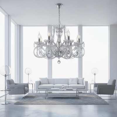 żyrandol Lampa Lampy kryształowe oświetlenie pokrywy Bohemia