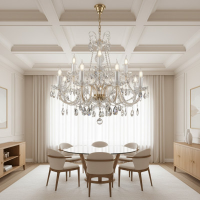 Lampa wisząca żyrandol Lampa sufitowa Lampa Bohemia kryształ