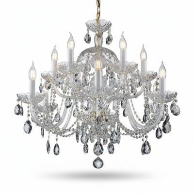 Bohemia Luster Kryształowa lampa żyrandol sufitowa lampa wisząca