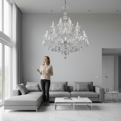kryształ -Lampa żyrandol lampa wisząca Bohemia Lampa sufitowa