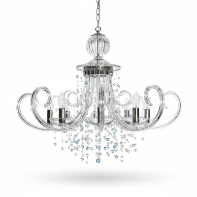 kryształowe lampy wiszące żyrandol lampa wisząca Lampa sufitowa Elite Bohemia