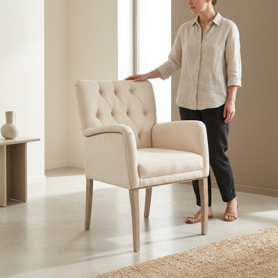 Design Chesterfield Krzesła Ustawić Krzesło Włókienniczy Podkładka Hotel Grupa 8x Zestaw Nowy