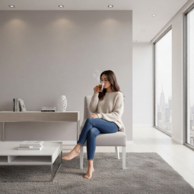 Nowoczesne Białe Chesterfield Podkładka Fotel Luksusowe Fotele Jednomiejscowe