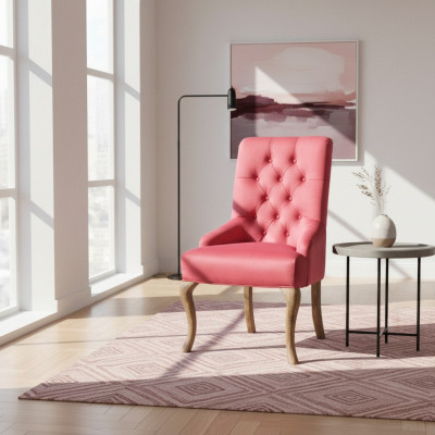 Designerskie krzesło Red Chesterfield Krzesło luksusowe skórzane krzesło barowe Podkładka miejsce siedzące