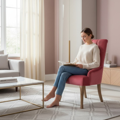 Design Chesterfield Krzesła Hotel Ustawić Krzesło Włókienniczy Podkładka Grupa 2xSet