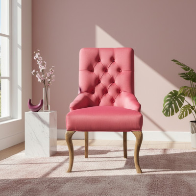 Design Chesterfield Krzesła Hotel Ustawić Krzesło Włókienniczy Podkładka Grupa 2xSet