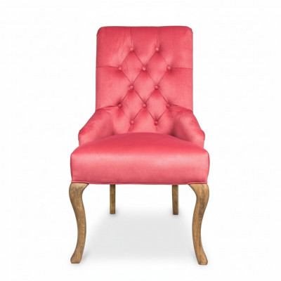 Fotel skórzany marki Red Chesterfield x6 Krzesło Grupa designerskie
