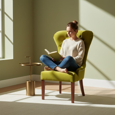 Royal Green Chesterfield Krzesła Hotel Meble miejsce siedzące Krzesła tapicerowane Zestaw 6 sztuk