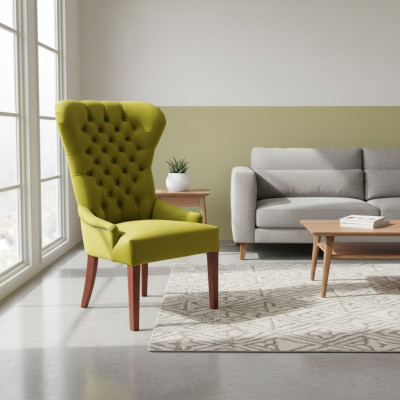 Nowoczesny komplet krzeseł Krzesła x10 Fotele Chesterfield miejsce siedzące