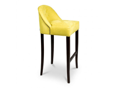 Hokery barowe Krzesło barowe Aksamit Materiał Design Krzesła barowe Bar Stołek zestaw 4 blatów
