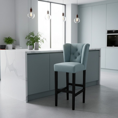 Hokery barowe krzesło barowe Aksamit Materiał Design krzesła barowe Bar Stołek zestaw 8 blatów Krzesła