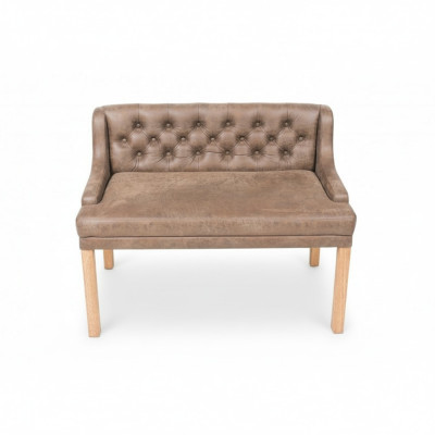 Ławka Chesterfield Włókienniczy Siedziba Ławki Restauracja Sklep z materiałami Sofa Skóra