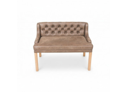 Ławka Chesterfield Włókienniczy Siedziba Ławki Restauracja Sklep z materiałami Sofa Skóra