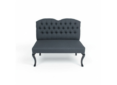 Ławka Chesterfield Włókienniczy Siedziba Ławki Dekoracja Restauracja Sklep Materiałowy Sofa Skóra