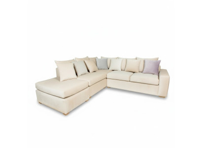 Narożnikowa kanapa Chesterfield Podkładka Sofa Podkładka Siedziska Narożnik Sofy Nowy Aksamit Zestaw narożny