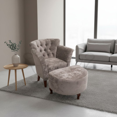 Taboret Podnóżek Stołek Ottomana Ławka Chesterfield Pokrowiec Siedziba Nowy
