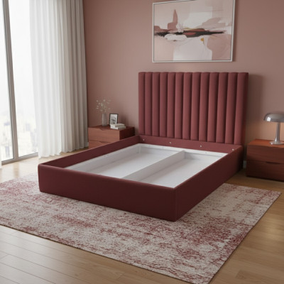 Chesterfield Łóżko Podkładka Podwójne łóżko hotelowe Sypialnia 180x200cm