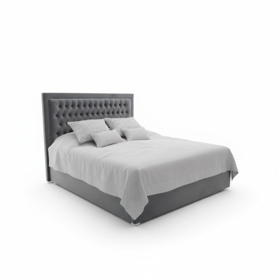 Chesterfield Łóżko Podkładka Double Hotel Dekoracja łóżka Sypialnia 140x200cm