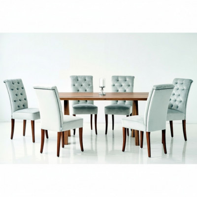 Tabela Nowoczesny Stół obiadowy Drewno Design Drewniany stół Living stoły Jadalnia Pokój