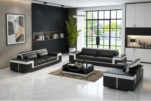 Zestaw sofowy Couch Podkładka Sofa 3+1+1 Kompletny zestaw Obcios 3-częściowy.