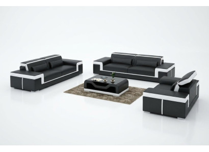 Zestaw sofowy Couch Podkładka Sofa 3+1+1 Kompletny zestaw Obcios 3-częściowy.