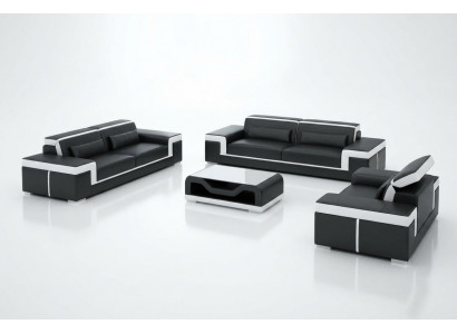 Zestaw sofowy Nowoczesna Sofa do Salonu Siedziba Ustawić 3+2+1 Kompletny Nowy