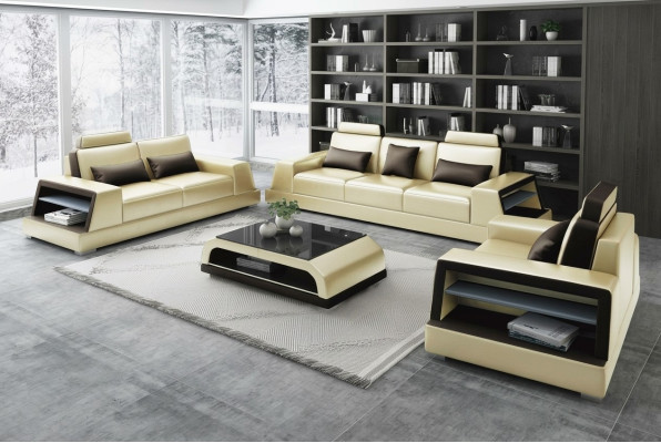 Design Couch Sofa Ustawić 3+2 miejsce do siedzenia Siedziba Podkładka Sofy Kanapy Obcios Nowość